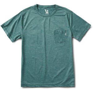 Vuori Tradewind Performance Tee, Medium, Jade/Emerald Green